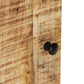 Bathroom Wall Cabinet Natural brown, Black