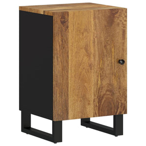 Bathroom Cabinet Honey brown Solid mango wood, engineered wood, iron