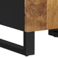 Bathroom Cabinet Honey brown Solid mango wood, engineered wood, iron