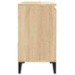 Bathroom Cabinet Sonoma oak Engineered wood, Metal
