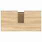 Bathroom Cabinet Sonoma oak Engineered wood, Metal