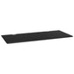 Wall-mounted Urinal Privacy Screen Black 35.4"x15.7" Tempered Glass