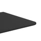 Wall-mounted Urinal Privacy Screen Black 35.4"x15.7" Tempered Glass
