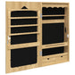Mirror Jewelry Cabinet White