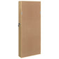 Mirror Jewelry Cabinet White Engineered wood, Glass, Polyester fabric