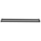 Walk-in Shower Wall with Shelf Black 35.4"x76.8" ESG Glass&Aluminum