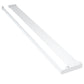 Walk-in Shower Wall with Shelf Chrome 39.4x76.8" ESG Glass&Aluminium