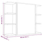 Bathroom Cabinet Set Smoked oak Engineered wood, Acrylic Medium