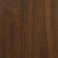 Bathroom Cabinet Set Brown Oak Engineered Wood Compact