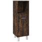 Bathroom Cabinet Set Smoked Oak Engineered wood Medium