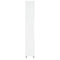 Bathroom Cabinet White Engineered wood, Iron Tall