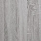 Bathroom Cabinet Grey Sonoma Engineered wood, iron Tall