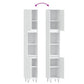 Bathroom Cabinet White Engineered wood Tall Bathroom Cabinet