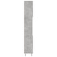 Bathroom Cabinet Concrete Grey Engineered Wood, Iron Tall
