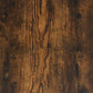 Bathroom Cabinet Smoked Oak 11.8x11.8x74.8" Engineered Wood