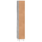 Bathroom Cabinet Gray Sonoma Engineered Wood, Iron Tall