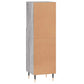 Bathroom Cabinet Grey Sonoma Engineered Wood Tall