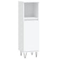 Bathroom Cabinet White Engineered wood, iron Tall