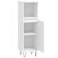 Bathroom Cabinet White Engineered wood, iron Tall
