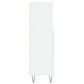 Bathroom Cabinet White Engineered wood, iron Tall