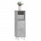 Bathroom Cabinet Concrete Grey Engineered Wood, Iron Tall