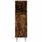 Bathroom Cabinet Smoked oak Engineered wood Tall Bathroom Cabinet