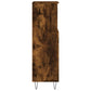 Bathroom Cabinet Smoked oak Engineered wood Tall Bathroom Cabinet