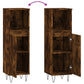 Bathroom Cabinet Smoked oak Engineered wood Tall Bathroom Cabinet
