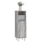 Bathroom Cabinet Grey sonoma Engineered wood, iron Tall