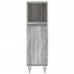 Bathroom Cabinet Grey sonoma Engineered wood, iron Tall