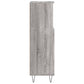 Bathroom Cabinet Grey sonoma Engineered wood, iron Tall
