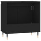 Bathroom Cabinet Black Engineered wood, iron Medium