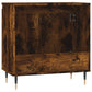 Bathroom Cabinet Smoked oak Engineered wood, Iron Medium