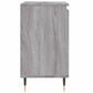 Bathroom Cabinet Grey Sonoma Engineered Wood, Iron Medium