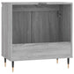 Bathroom Cabinet Grey Sonoma Engineered Wood, Iron Medium