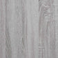 Bathroom Cabinet Grey Sonoma Engineered Wood, Iron Medium