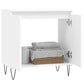 Bathroom Cabinet White Engineered wood, Iron Medium