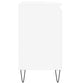 Bathroom Cabinet White Engineered wood, Iron Medium