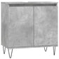 Bathroom Cabinet Concrete gray Engineered wood, iron Medium