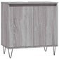 Bathroom Cabinet Grey Sonoma Engineered wood Medium