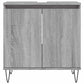 Bathroom Cabinet Grey Sonoma Engineered wood Medium