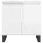 Bathroom Cabinet High gloss white Engineered wood, iron Standard