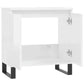 Bathroom Cabinet High gloss white Engineered wood, iron Standard