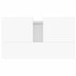 Bathroom Cabinet High gloss white Engineered wood, iron Standard
