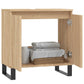 Bathroom Cabinet Sonoma Oak Engineered Wood, Iron Medium