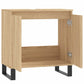 Bathroom Cabinet Sonoma Oak Engineered Wood, Iron Medium