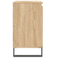 Bathroom Cabinet Sonoma Oak Engineered Wood, Iron Medium