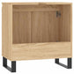 Bathroom Cabinet Sonoma Oak Engineered Wood, Iron Medium