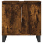 Bathroom Cabinet Smoked Oak Engineered wood, iron Medium
