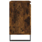Bathroom Cabinet Smoked Oak Engineered wood, iron Medium